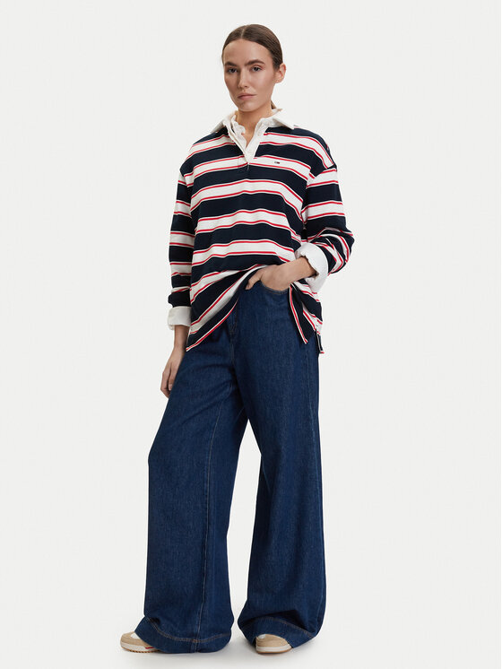 Tommy Jeans Tommy Jeans Mikina DW0DW22540 Farebná Relaxed Fit