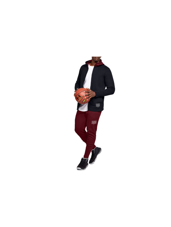Under Armour Under Armour Felpa Under Armour Baseline Fleece FZ Hoodie Nero Regular Fit
