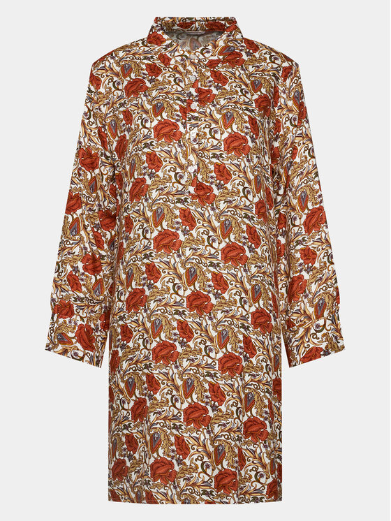 Selmark Selmark Noční košile P6963 Oranžová Regular Fit
