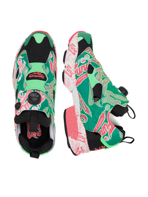 Reebok Reebok Sneakersy EO-INSTAPUMP FURY 94 100239571 Zielony