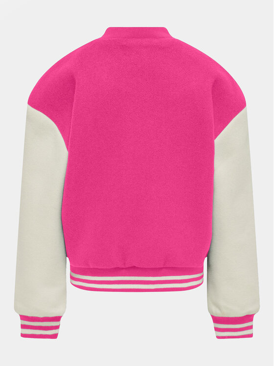 Kids ONLY Kids ONLY Μπόμπερ μπουφάν Silja 15310959 Ροζ Regular Fit
