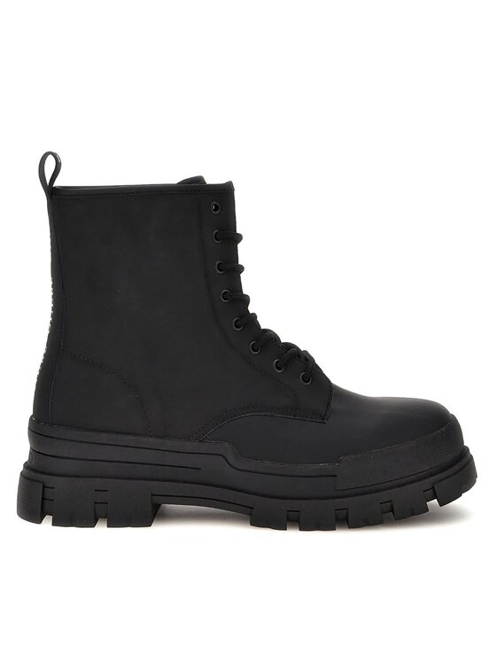 Guess Outdoorová obuv Cesena FM8CEN LEA12 Čierna