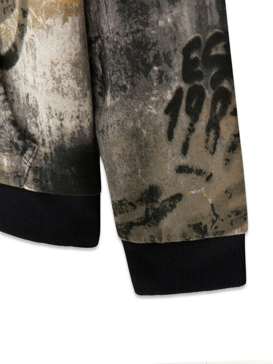 Guess Guess Felpa L6RQ00 KA6R4 Grigio Regular Fit