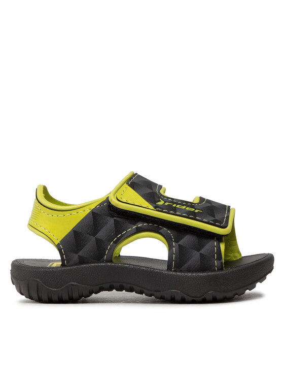Sandale Rider Basic Sandal V Baby 83070 Black/Neon Yellow 25135