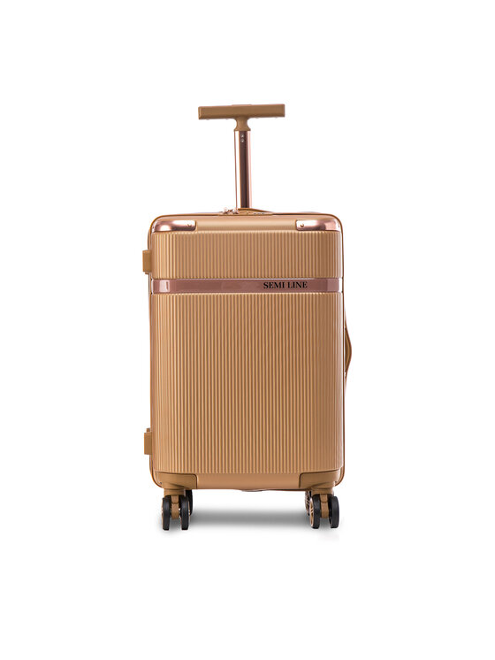 Semi Line Semi Line Vidējs koferis T5667-3 Zelta