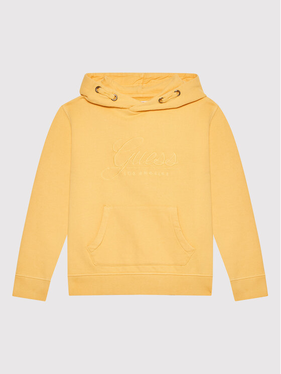 Felpa H2RJ04 KAOR1 Giallo Regular Fit