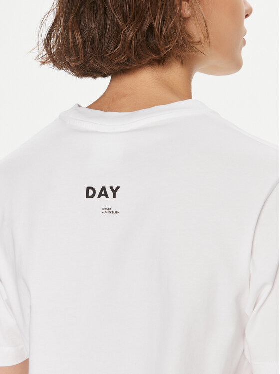 DAY BIRGER ÉT MIKKELSEN DAY BIRGER ÉT MIKKELSEN T-krekls Parry 100424 Balts Regular Fit