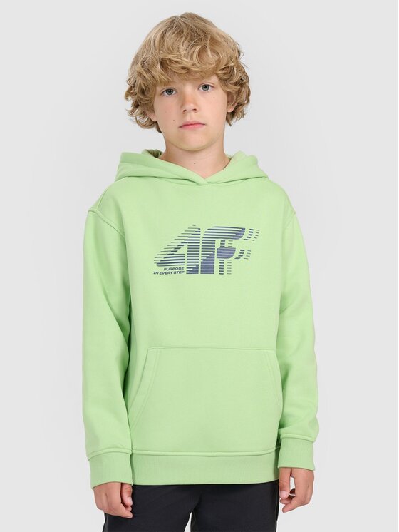 4F 4F Felpa 4FJRAW25TSWSM2414-46S Verde Oversize