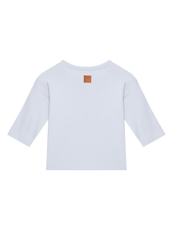 United Colors Of Benetton United Colors Of Benetton Bluzka 3I9WA105Q Niebieski Regular Fit
