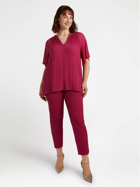 Fiorella Rubino Fiorella Rubino Blusa 2757T002249N016 Rosso A-Line Fit