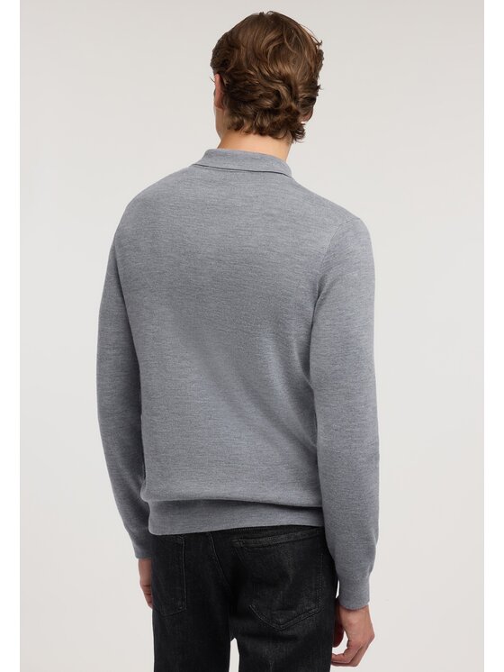 Trussardi Trussardi Kardigan M0788000131N0M3 Szary Regular Fit
