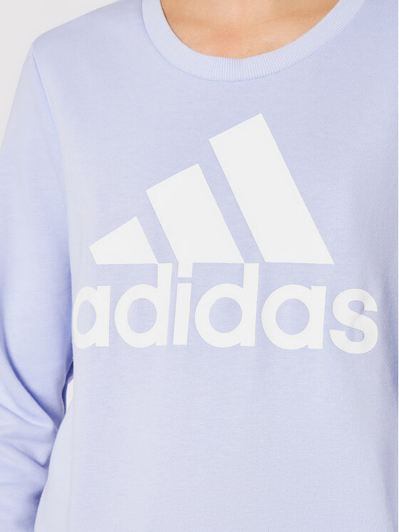 adidas adidas Mikina H07791 Fialová Regular Fit