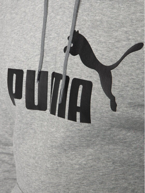 Puma Puma Sweatshirt Ess Hoody Tr Big Logo 851745 Gris Regular Fit
