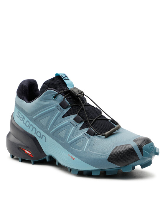 Salomon Salomon Маратонки за бягане Speedcross 5 Wide W 414631 20 V0 Син