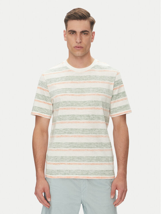 Jack & Jones Jack & Jones Tricou Birk 12268437 Bej Standard Fit