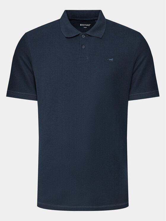 Mustang Polokošeľa Palco 1014694 Tmavomodrá Regular Fit