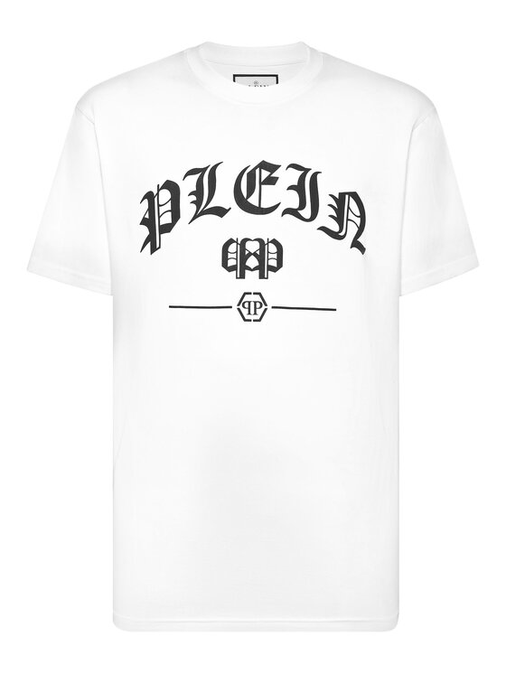 PHILIPP PLEIN PHILIPP PLEIN Tričko 9835 Biela Regular Fit