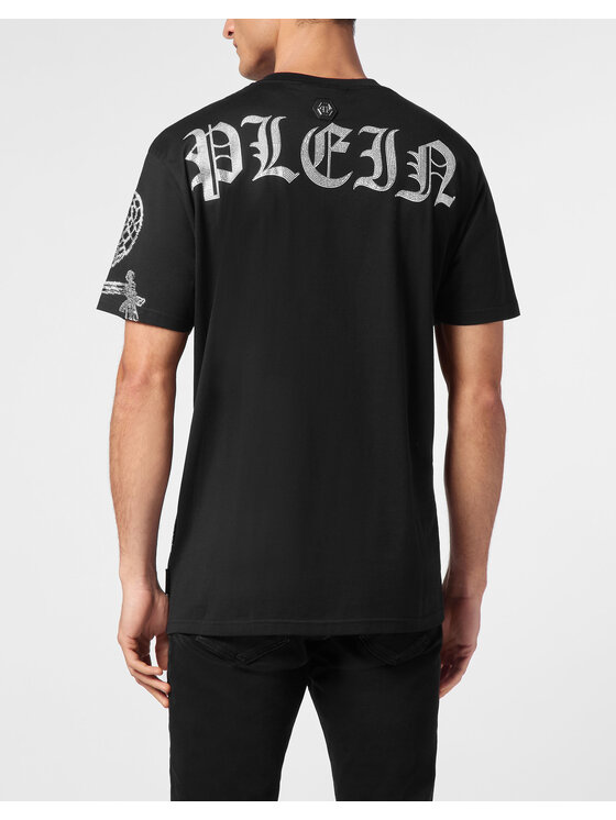 PHILIPP PLEIN PHILIPP PLEIN T-Shirt 11645 Černá Regular Fit