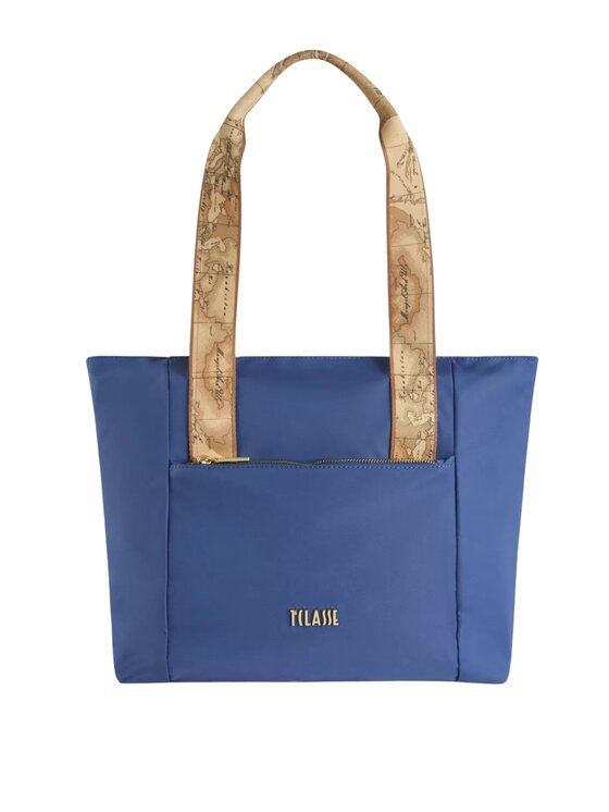 Torba Alviero Martini Prima Classe, Niebieska, Shopping bag