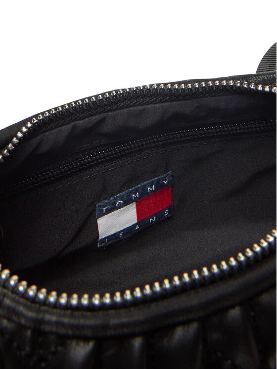 Tommy Jeans Tommy Jeans Τσάντα Tjw Iconic Shoulder Quilted AW0AW17302 Μαύρο