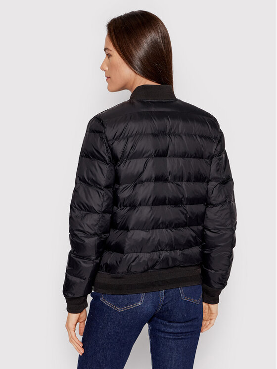 Tommy Hilfiger Bomber Sorona WW0WW32568 Nero Regular Fit • Modivo.it