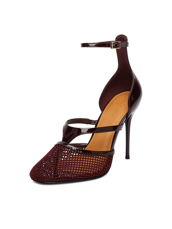 Badura Badura High Heels EO-AMIRA-LT519-1 Dunkelrot