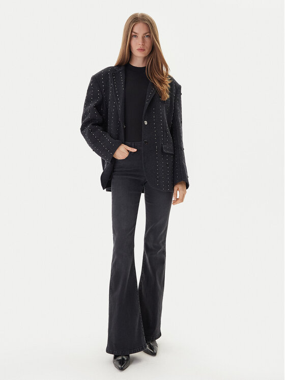 ViCOLO ViCOLO Blugi DF5090 Gri Straight Leg