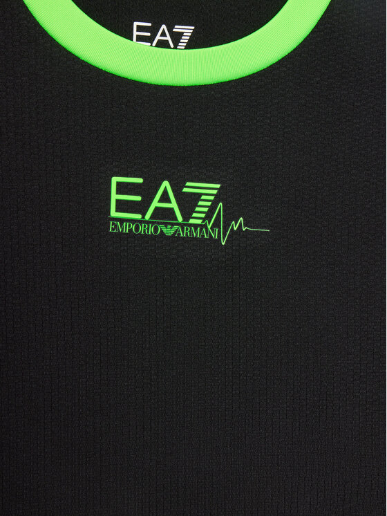 EA7 Emporio Armani EA7 Emporio Armani T-särk 3DBT64 BJVEZ 1200 Must Regular Fit