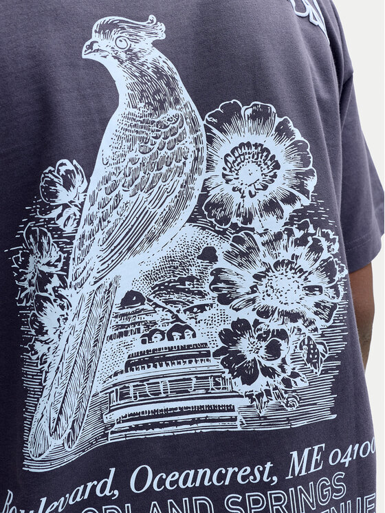 Jack & Jones Jack & Jones Тишърт Maine 12291780 Сив Regular Fit