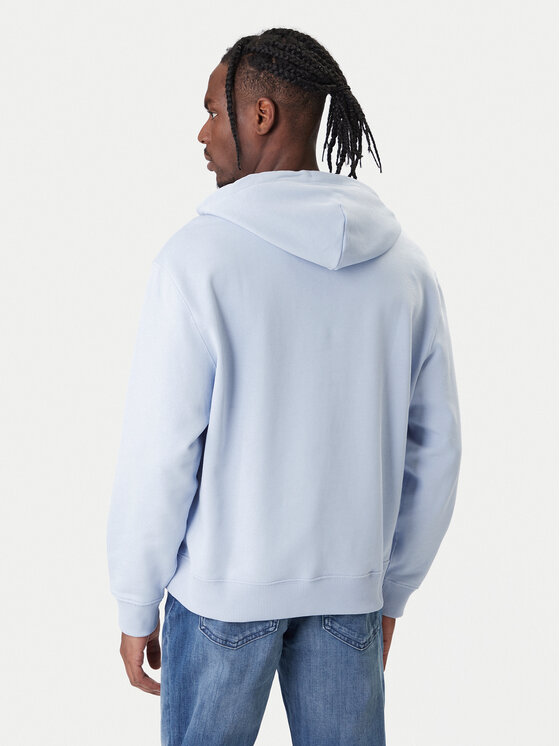 Calvin Klein Jeans Calvin Klein Jeans Mikina LV04RD243G Světle modrá Regular Fit