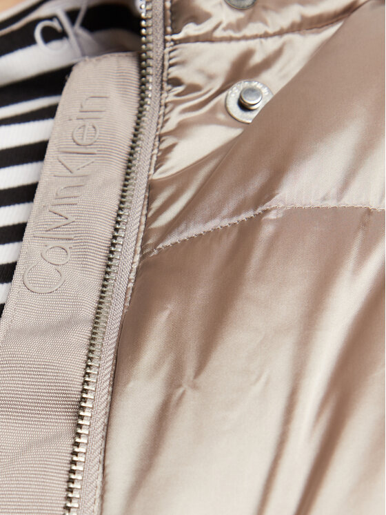 Calvin Klein Calvin Klein Daunenjacke Shine K20K205007 Beige Regular Fit
