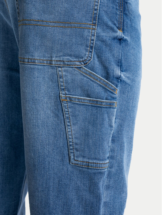 Petrol Industries Petrol Industries Jeans hlače M-1040-DNM021 Modra Relaxed Fit