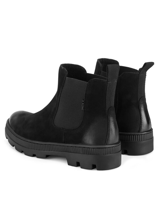 MEXX MEXX Kotníková obuv s elastickým prvkem MICP1710543W Černá