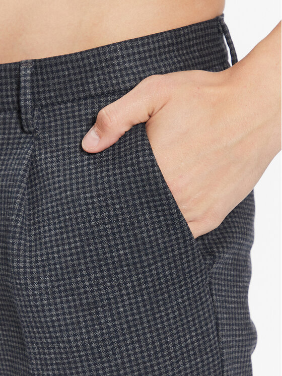 Tommy Hilfiger Tommy Hilfiger Medžiaginės kelnės Hampton MW0MW32134 Pilka Slim Fit