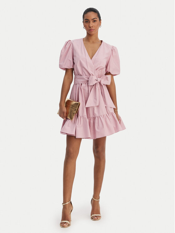 Fracomina Fracomina Abito da cocktail FY26SD1037W40001 Rosa Regular Fit