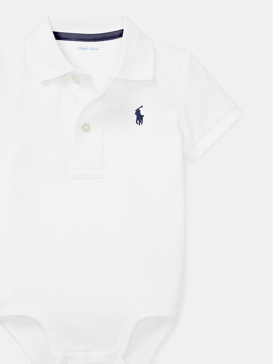 Polo Ralph Lauren Polo Ralph Lauren Body da neonato 320700386002 Bianco