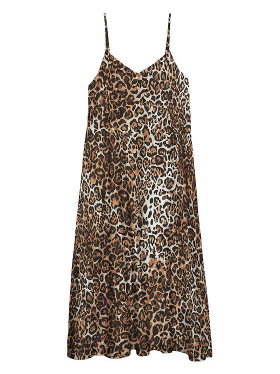 Vero Moda Vero Moda Rochie de vară Josie 10303398 Maro Regular Fit