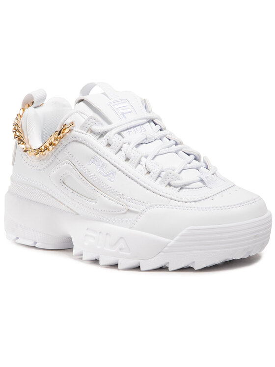 Fila Fila Сникърси Disruptor Chain Wmn 1011240.94T Бял