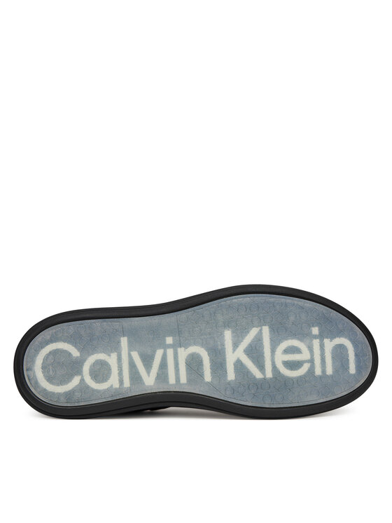 Calvin Klein Calvin Klein Сникърси Chunky Low Top Lace Up Mono HM0HM01970 Черен