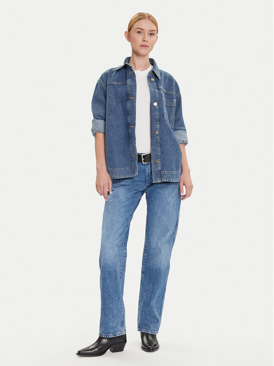 Wrangler Wrangler Τζιν Cowboy 112371112 Μπλε Straight Fit