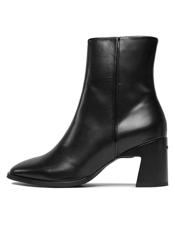 Calvin Klein Calvin Klein Aulinukai Geo Block Ankle Boot 60 HW0HW01845 Juoda