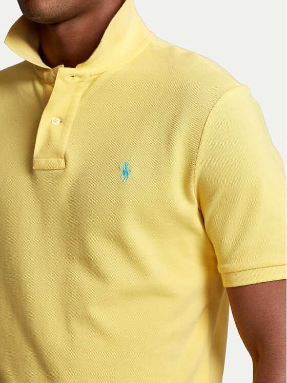 Polo Ralph Lauren Polo Ralph Lauren Tricou polo Core Replen 710795080 Galben Slim Fit