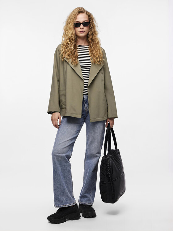 Pieces Pieces Marynarka Bosella 17146550 Zielony Regular Fit