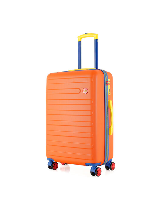 Semi Line Semi Line Mittlerer Koffer T5843-2 Orange