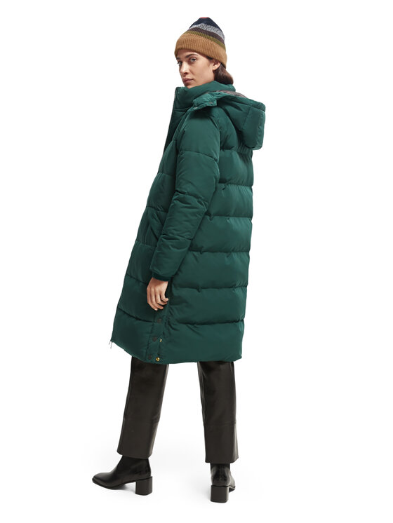 Scotch & Soda Scotch & Soda Zimní bunda 168761 Zelená Regular Fit