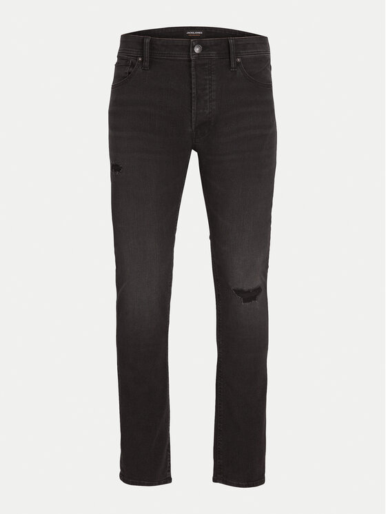 Jack&Jones Jack&Jones Jeans hlače Glenn 12259148 Črna Slim Fit