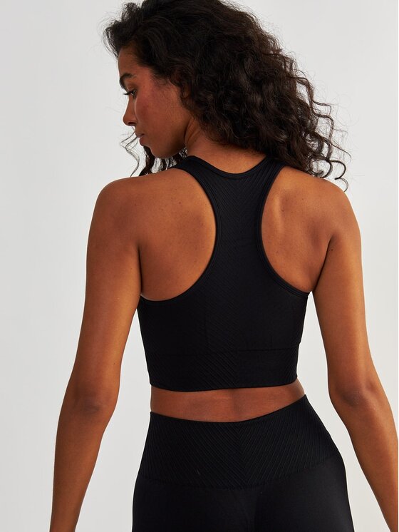 BeShaped BeShaped Biustonosz sportowy Bezszwowy Femme Force Czarny