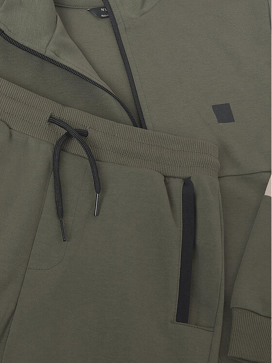 Mayoral Mayoral Dres 7850 Khaki Regular Fit