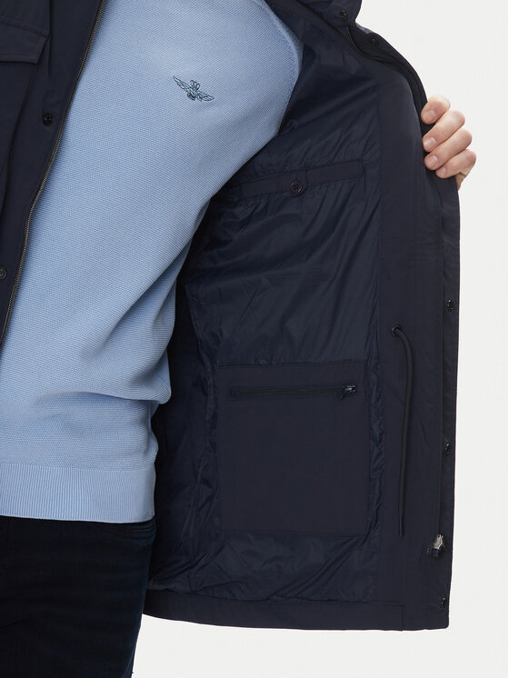 Aeronautica Militare Aeronautica Militare Bunda pro přechodné období 251AB2217CT3264 Tmavomodrá Regular Fit