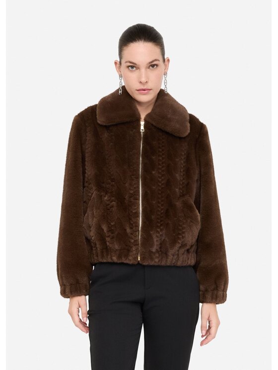 Kurtka damska, rozmiar 40, Brązowa, MF5094E104490915